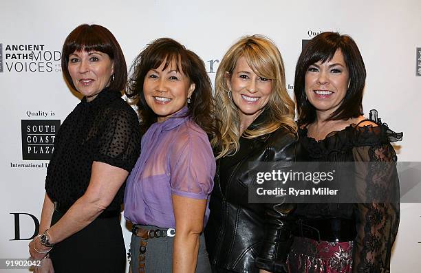 Pamela Baxter, President of Christian Dior; Susan Peck; Karen Watkins, Executive Vice President for Christian Dior and Debra Gunn Downing, South...