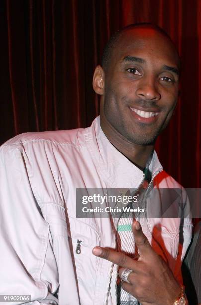 Player Kobe Bryant attends LAX Nightclub on October 14, 2009 in Las Vegas, NV.