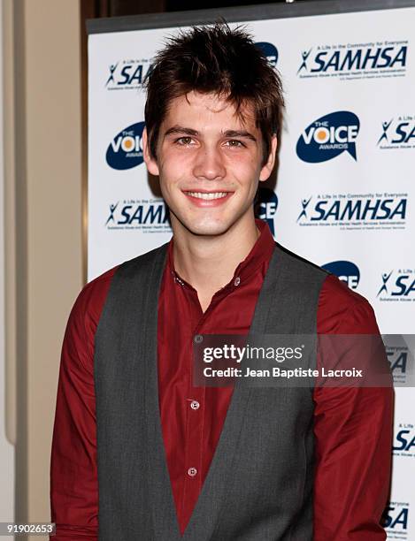 Casey Deidrick attends the 2009 Voice Awards at Paramount Theater on the Paramount Studios lot on October 14, 2009 in Los Angeles, California.