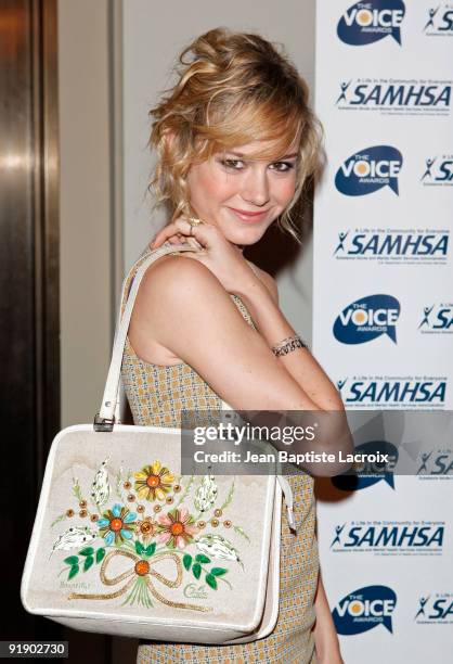 Brie Larson attends the 2009 Voice Awards at Paramount Theater on the Paramount Studios lot on October 14, 2009 in Los Angeles, California.