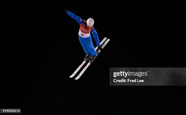 Kiley Mckinnon of the United States competes during the Freestyle Skiing Ladies' Aerials Final on day seven of the PyeongChang 2018 Winter Olympic...