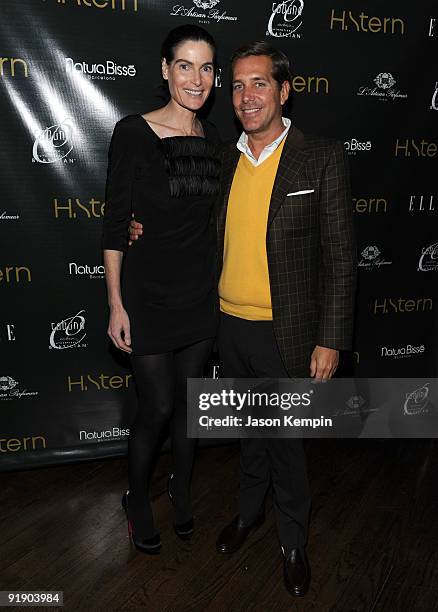 Jennifer Creel and Christian Leone attend the H. Stern's GRUPO CORPO Event at the ARENA Event Space on October 14, 2009 in New York City.