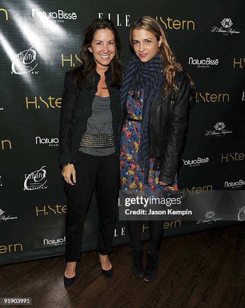 Liz Cohen and Charlotte Ronson attend the H. Stern's GRUPO CORPO Event at the ARENA Event Space on October 14, 2009 in New York City.