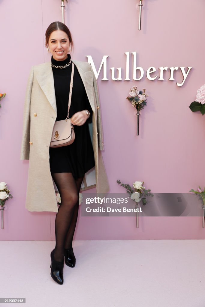 Amber Le Bon attends the Mulberry 'Beyond Heritage' SS18 Presentation