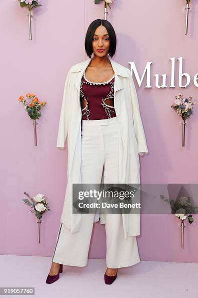Jourdan Dunn attends the Mulberry 'Beyond Heritage' SS18 Presentation