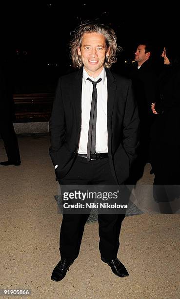 Dexter Fletcher arrivals at the after party for Fantastic Mr Fox on October 14, 2009 in London, England.