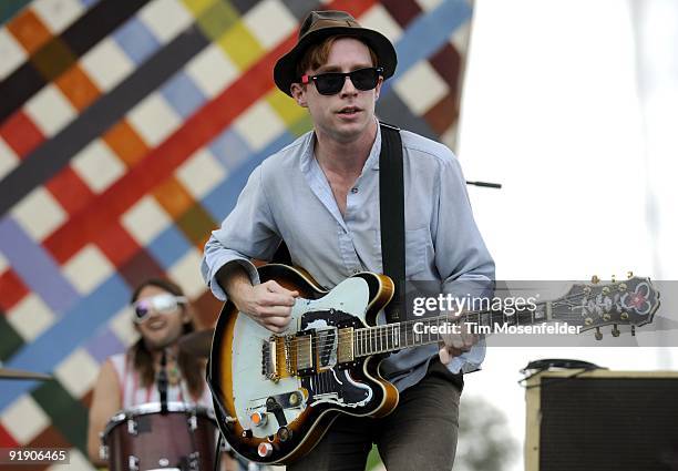 Scott McMicken of Dr. Dog performs as part of the Austin City Limits Music Festival at Zilker Park on October 2, 2009 in Austin Texas.