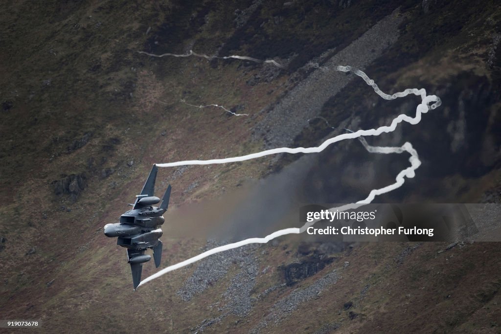 Low Level Fast Jet Training In Wales