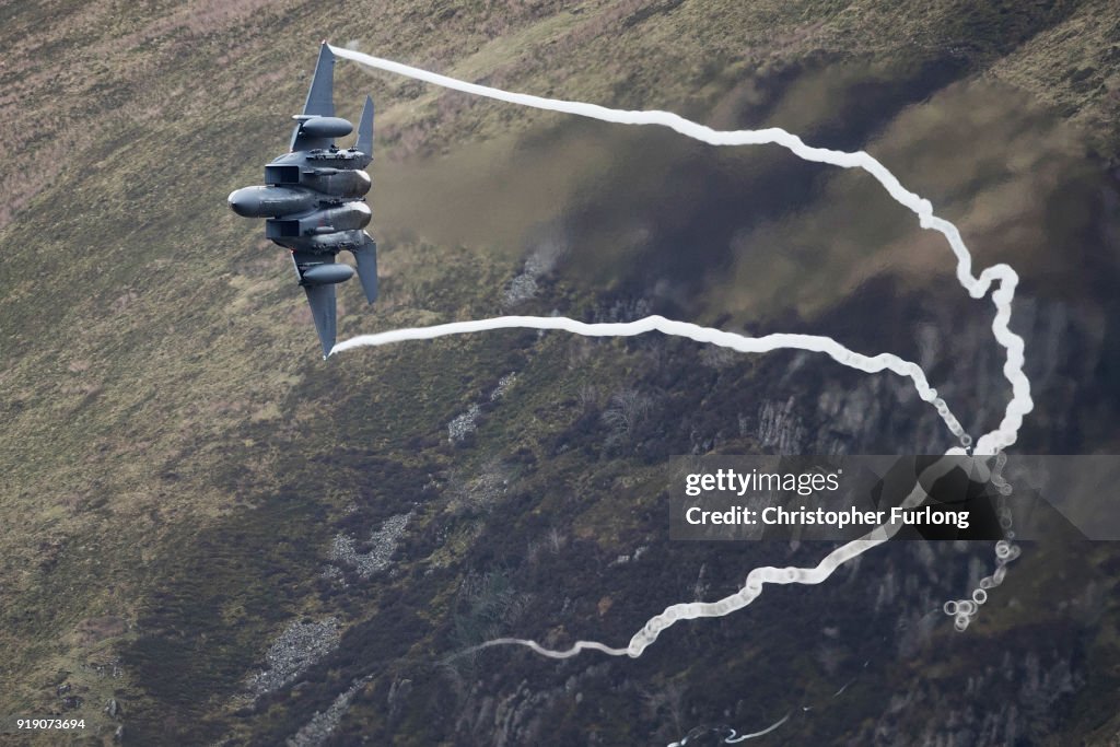 Low Level Fast Jet Training In Wales