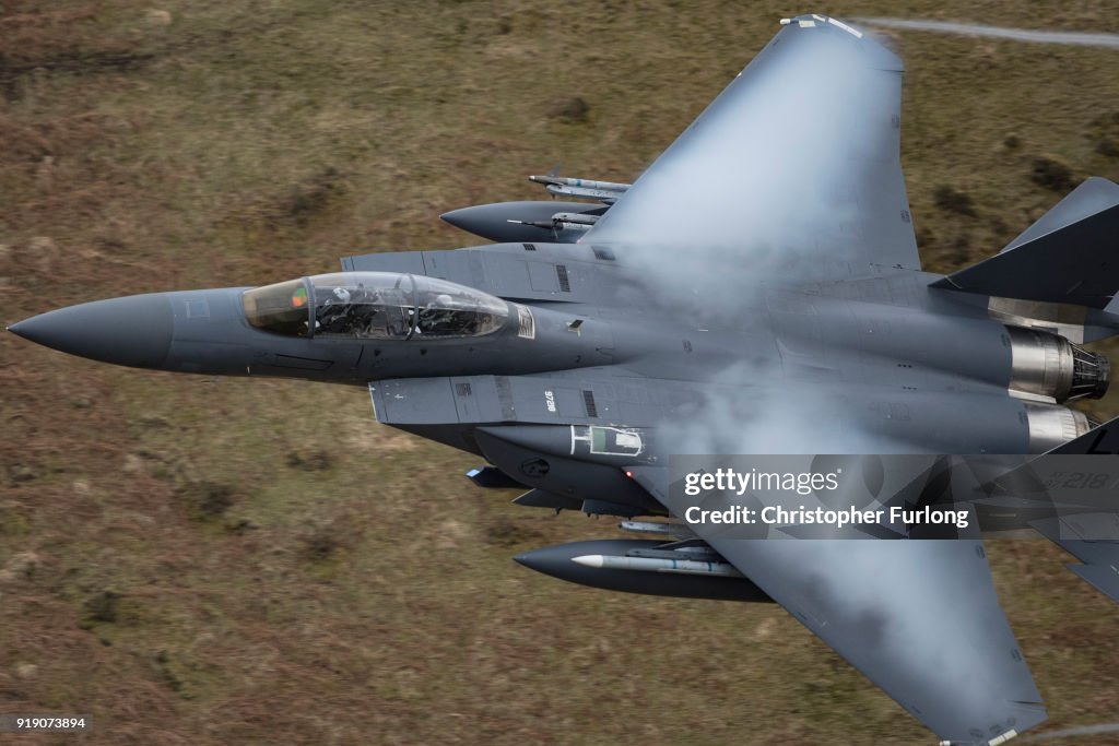 Low Level Fast Jet Training In Wales