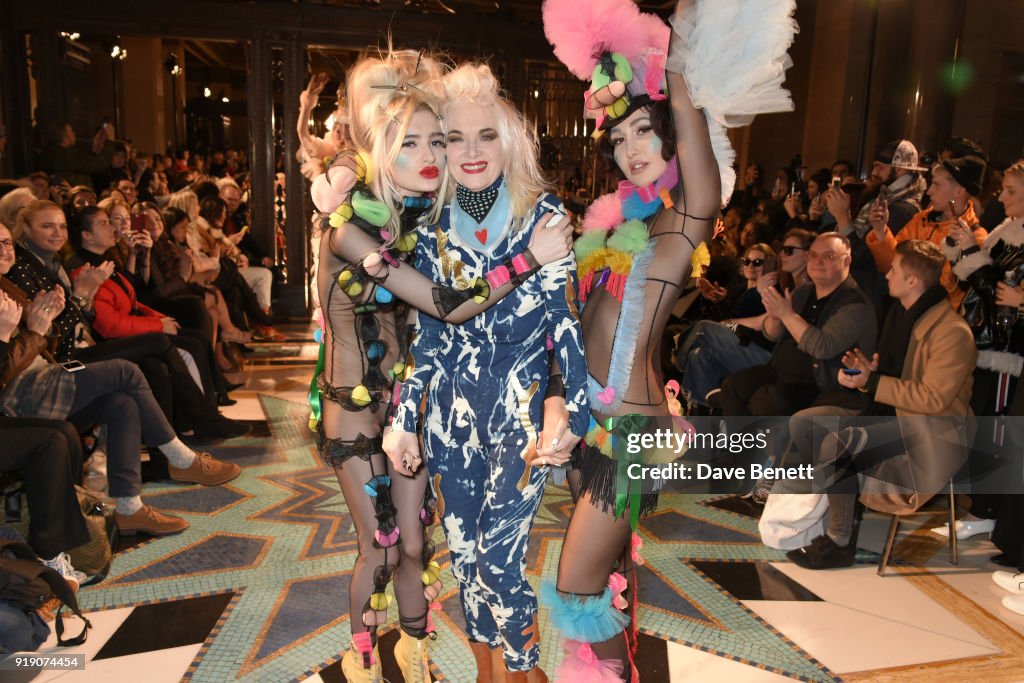 Pam Hogg - Front Row - LFW February 2018