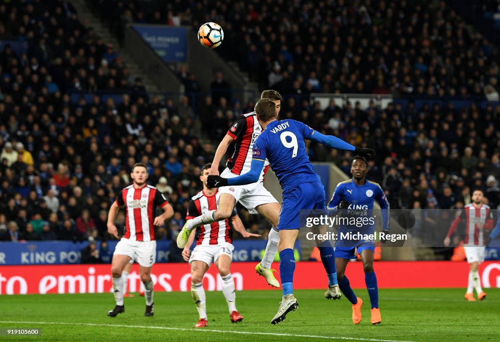 Leicester City v Sheffield United - The Emirates FA Cup Fifth Round