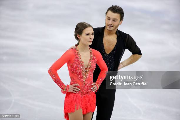 Kavita Lorenz and Joti Polizoakis of Germany compete in the Figure Skating Team Event - Ice Dance - Short Dance on day two of the PyeongChang 2018...
