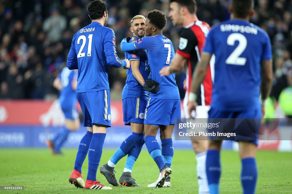 Leicester City v Sheffield United - The Emirates FA Cup Fifth Round