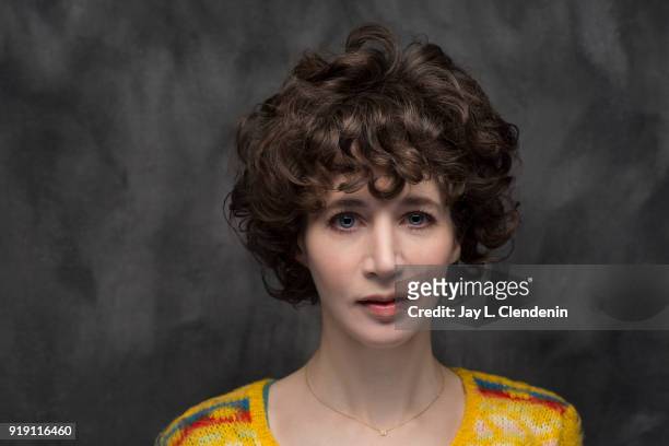Actress Miranda July, from the film 'Madeline's Madeline' is photographed for Los Angeles Times on January 22, 2018 in the L.A. Times Studio at Chase...