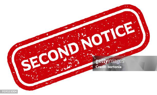 red rubber stamp icon on transparent background - past due stock illustrations