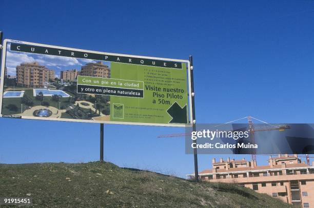 Construction of houses.