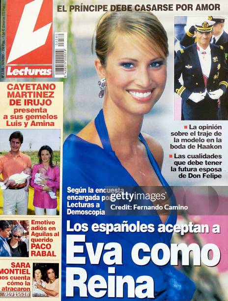 Madrid. Covers Press. Cover of the magazine Readings.