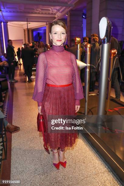 Attends the Blue Hour Reception hosted by ARD during the 68th Berlinale International Film Festival Berlin on February 16, 2018 in Berlin, Germany.