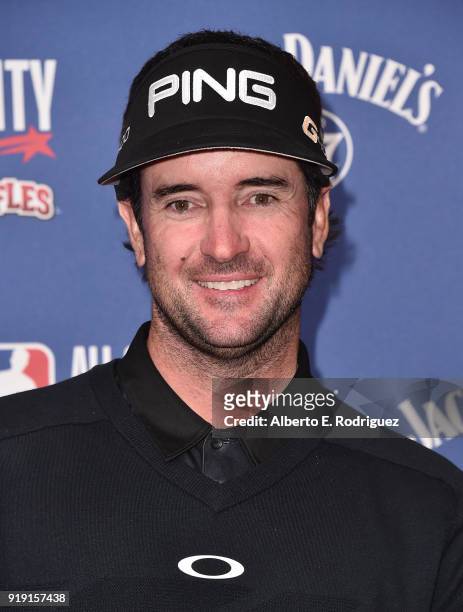 Bubba Watson attends the NBA All-Star Celebrity Game 2018 at Verizon Up Arena at LACC on February 16, 2018 in Los Angeles, California.