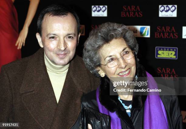 Madrid. Calderón theater. Preestreno in the Calderón Theater of Madrid of the new Flamenco spectacle of of the dancer Sara Twigs. The vidente Octavio...