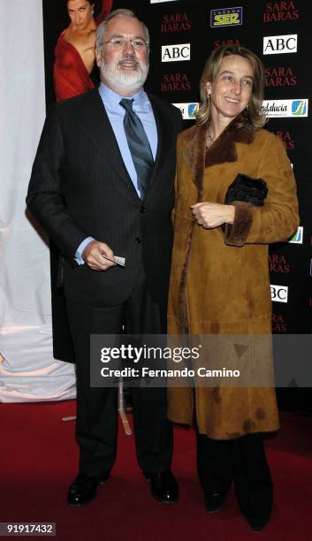 Madrid. Calderón theater. Preestreno in the Calderón Theater of Madrid of the new Flamenco spectacle of of the dancer Sara Twigs. M. Cañete Aryans,...