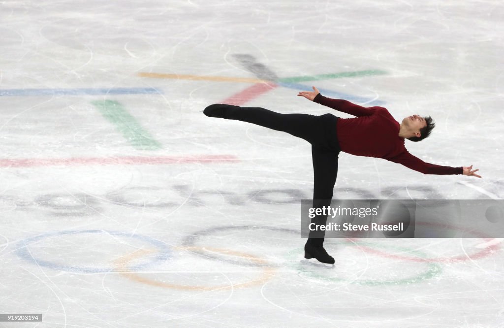 In the mens free figure skating program in the PyeongChang 2018 Winter Olympics