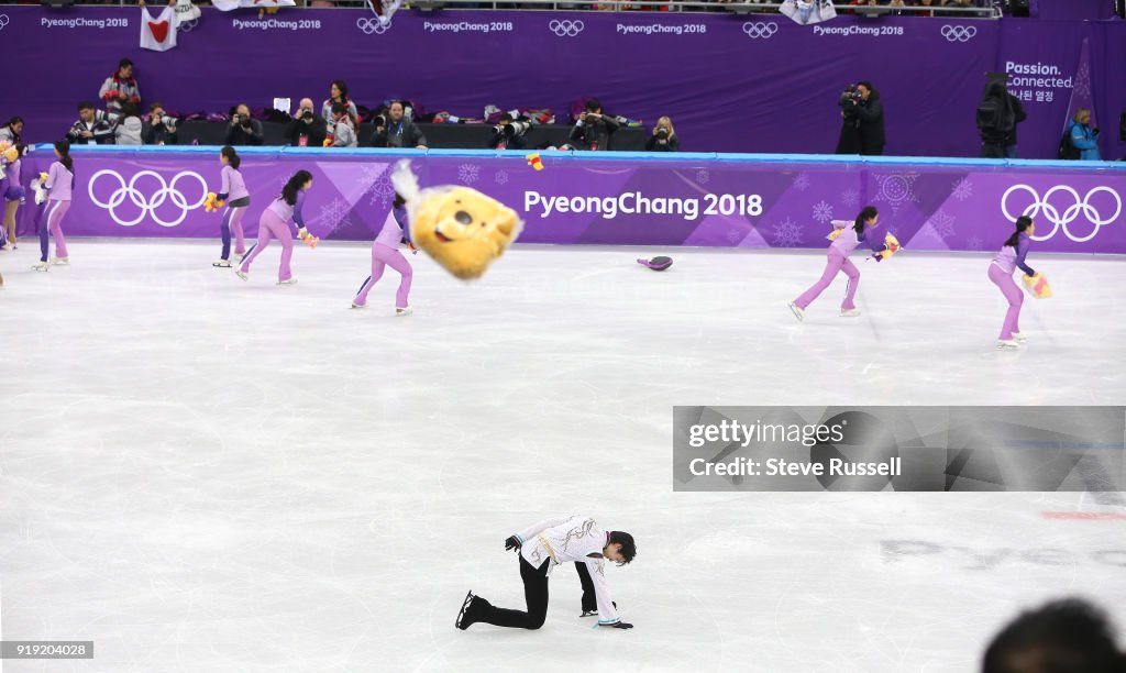 In the mens free figure skating program in the PyeongChang 2018 Winter Olympics