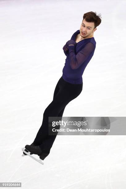 Dmitri Aliev of Olympic Athlete from Russia competes during the Men's Single Free Program on day eight of the PyeongChang 2018 Winter Olympic Games...