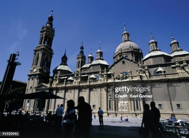 Basilica of the Pillar of Zaragoza. Baroque art of centuries XVII and XVIII.