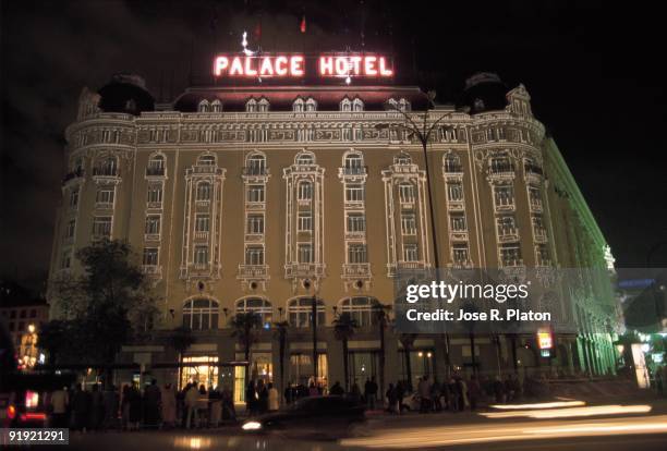 Palace Hotel, Madrid General view of the facade of the Palace Hotel