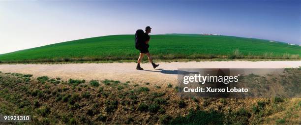 Pilgrim in the Saint James´ Way