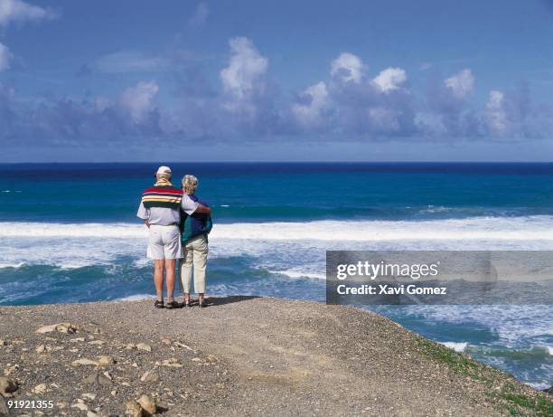 The Wall, Fuerteventura. The Canary Islands Even contemplating the sea