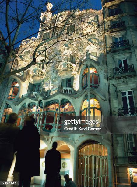 Stroll of Grace, Barcelona the Batlló House is at the present time one of works of architect Antoni Gaudí of reference to international level