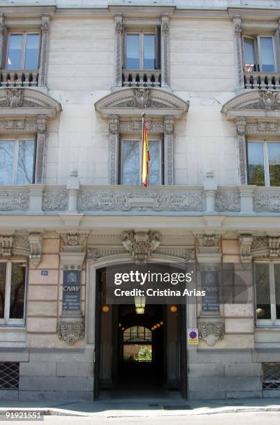 Madrid. Spain. National commission of the Market of Values CNMV