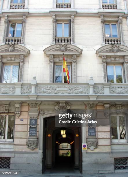 Madrid. Spain. National commission of the Market of Values CNMV