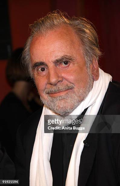 Actor Maximilian Schell attends the taping of the birthday show for singer Thomas Quasthoff on October 15, 2009 in Berlin, Germany.
