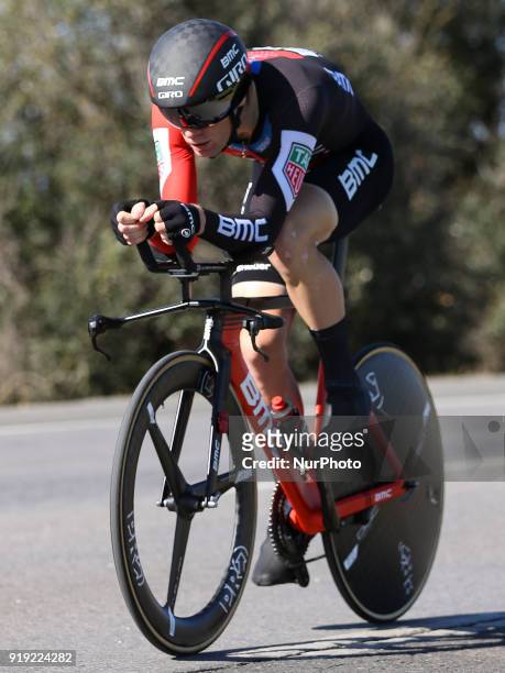 Jurgen Roelandts of BMC Racing Team during the 3rd stage of the cycling Tour of Algarve between Lagoa and Lagoa, on February 16, 2018.