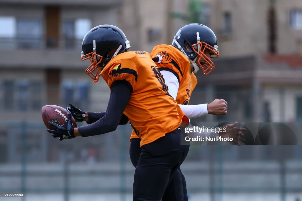 Tigers v Warriors - Egyptian league of American football