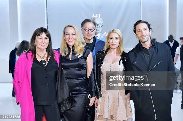 Anjelica Huston, Jerry Hall, Michael Chow; Vanessa Rano and Adrien ...