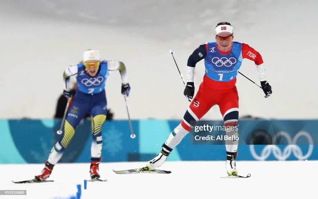 Cross-Country Skiing - Winter Olympics Day 8