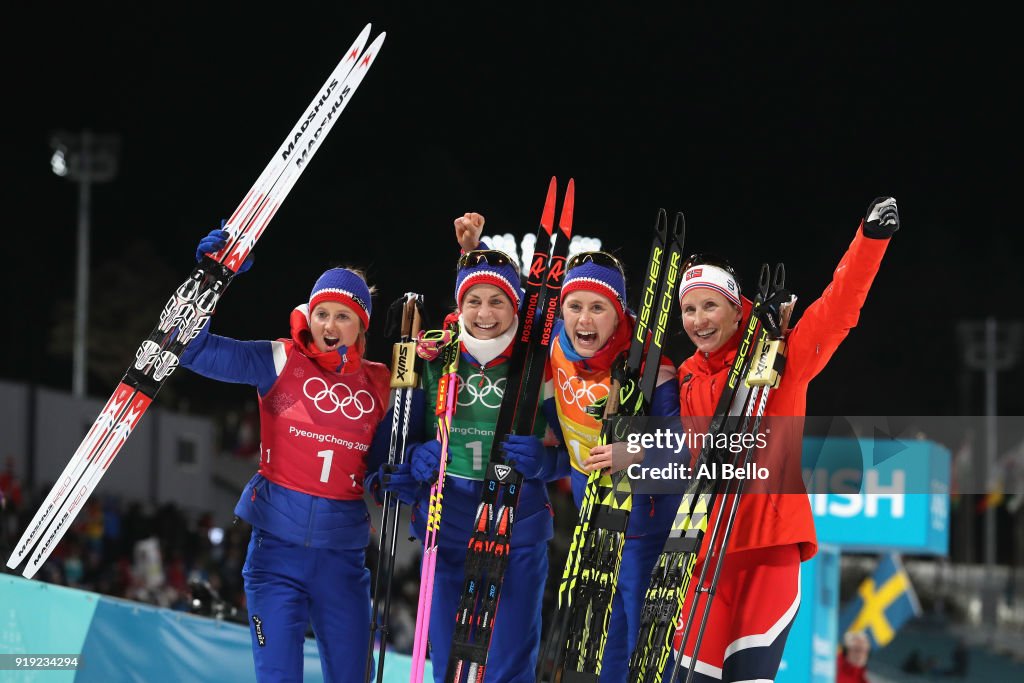 Cross-Country Skiing - Winter Olympics Day 8