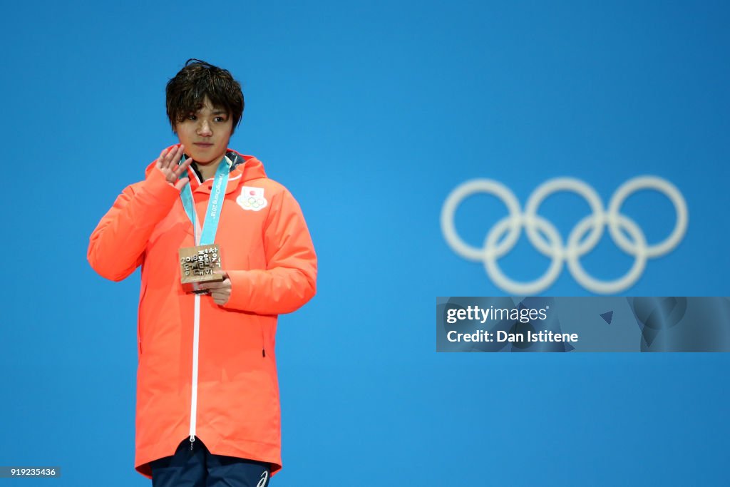 Medal Ceremony - Winter Olympics Day 8