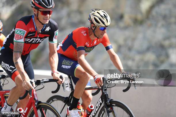 9th Tour of Oman 2018 / Stage 5 Nicolas Roche of Ireland / Vincenzo Nibali of Italy / Samail - Jabal Al Akhdhar-Green Mountain 1235m / Oman Tour /