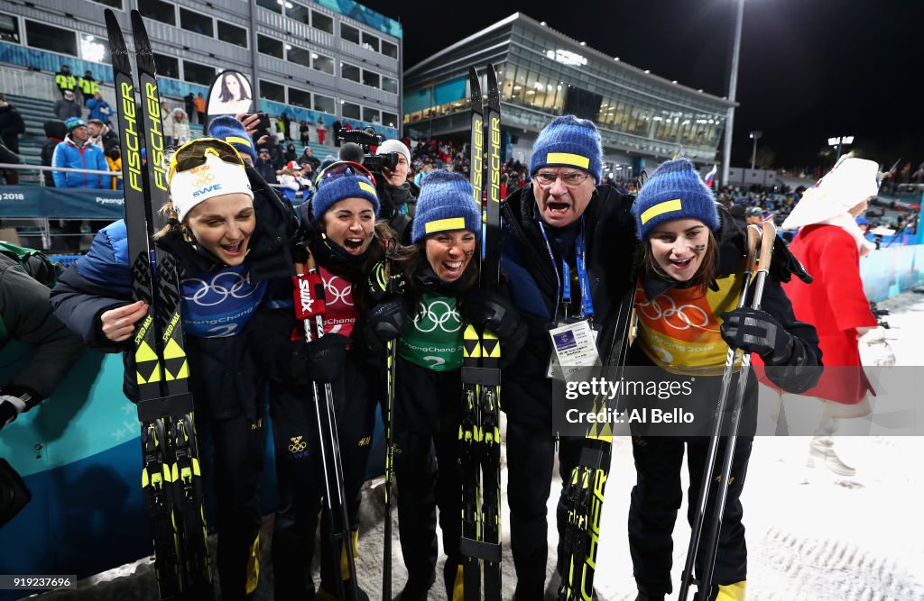 Cross-Country Skiing - Winter Olympics Day 8
