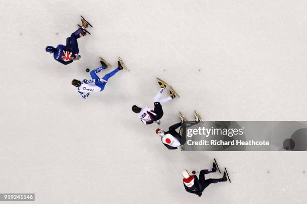 Semen Elistratov of Olympic Athlete from Russia, Ryosuke Sakazume of Japan, John-Henry Krueger of the United States, Farrell Treacy of Great Britain...