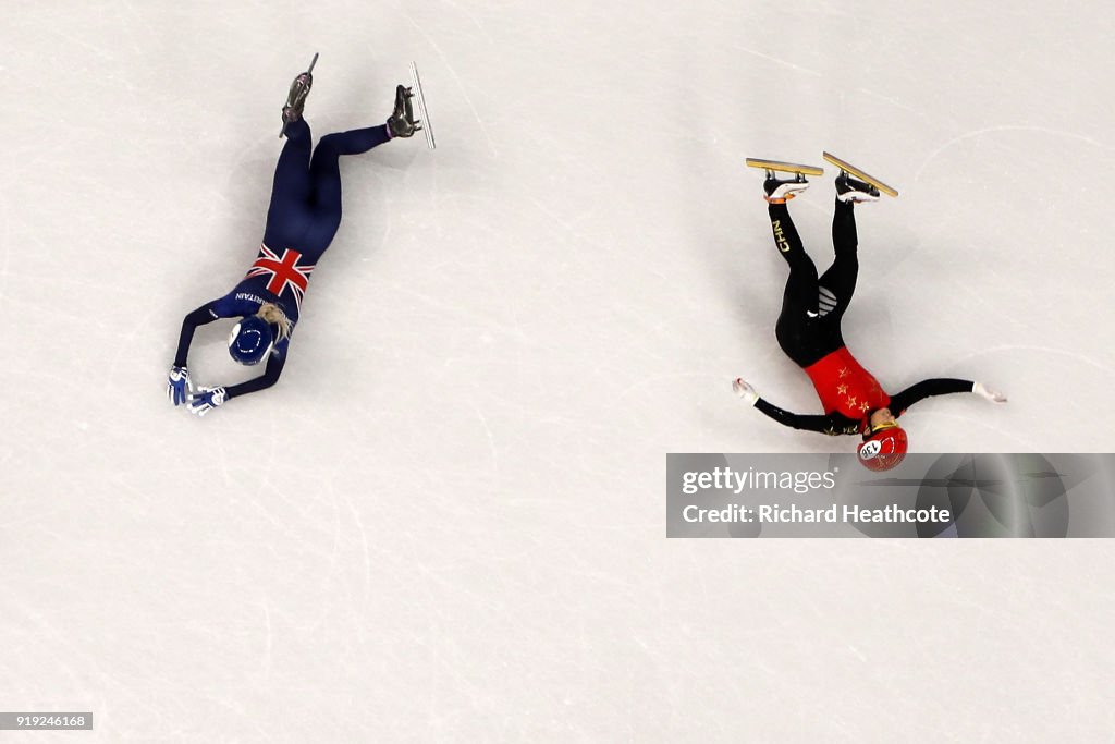 Short Track Speed Skating - Winter Olympics Day 8