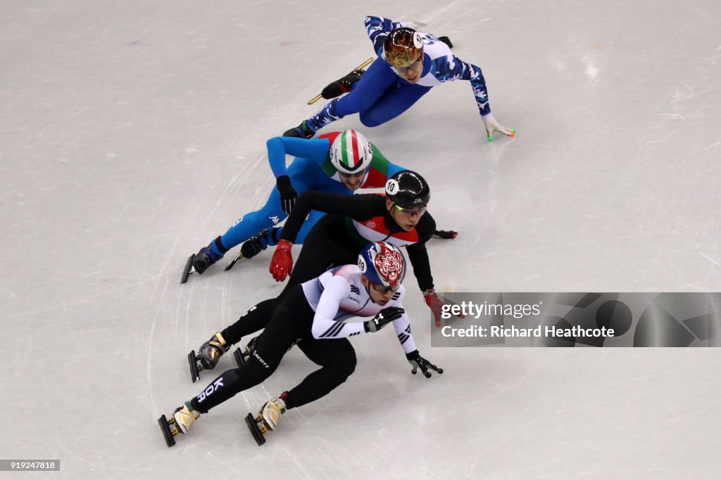 Short Track Speed Skating - Winter Olympics Day 8