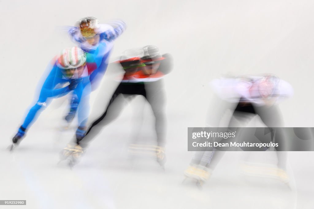 Short Track Speed Skating - Winter Olympics Day 8