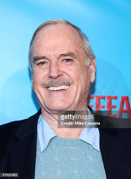 Actor John Cleese attends the Monty Python 40th anniversary event at the Ziegfeld Theatre on October 15, 2009 in New York City.
